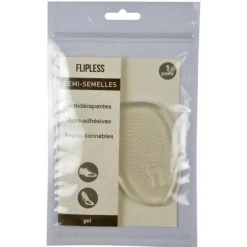 Lot de 2 Demi Semelles Gel Transparent