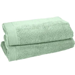 Lot de 2 draps de bain 500 g/m² STUDIO - 70x130 cm