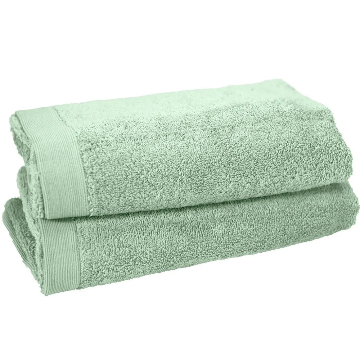 Lot de 2 draps de bain 500 g/m² STUDIO - 70x130 cm