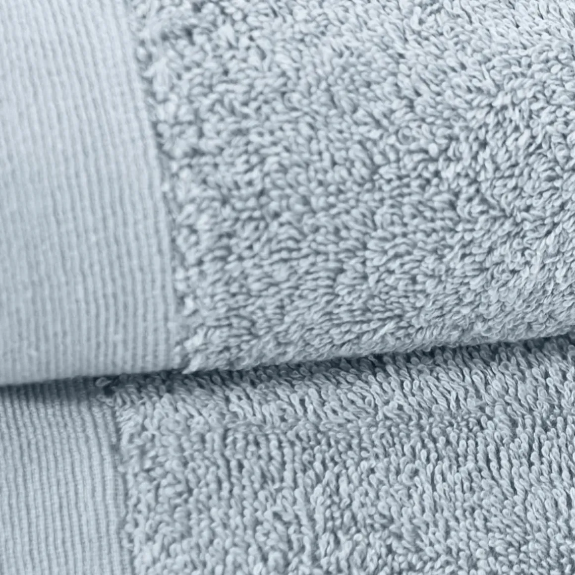 Lot de 2 draps de bain 500 g/m² STUDIO - 70x130 cm