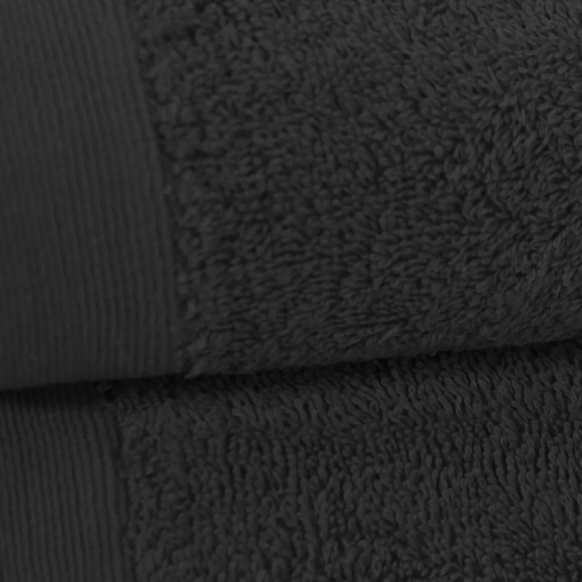 Lot de 2 draps de bain 500 g/m² STUDIO - 70x130 cm