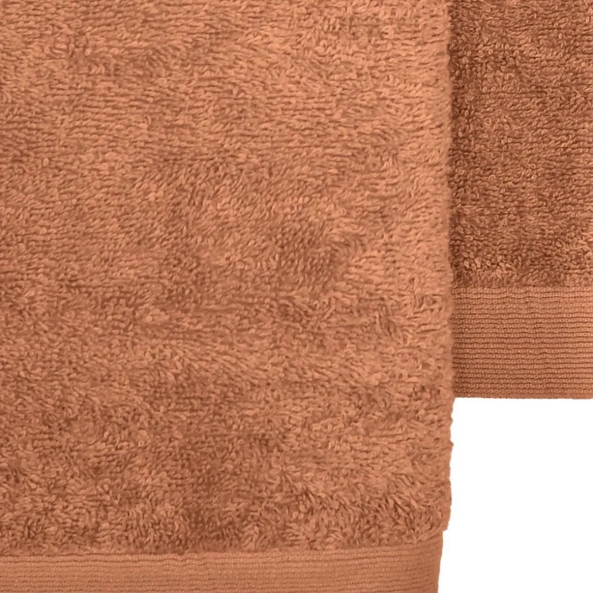 Lot de 2 draps de bain 500 g/m² STUDIO - 70x130 cm