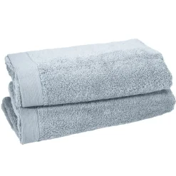 Lot de 2 draps de bain 500 g/m² STUDIO - 70x130 cm