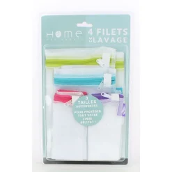 Lot de 4 Filets de lavage 92009 Blanc