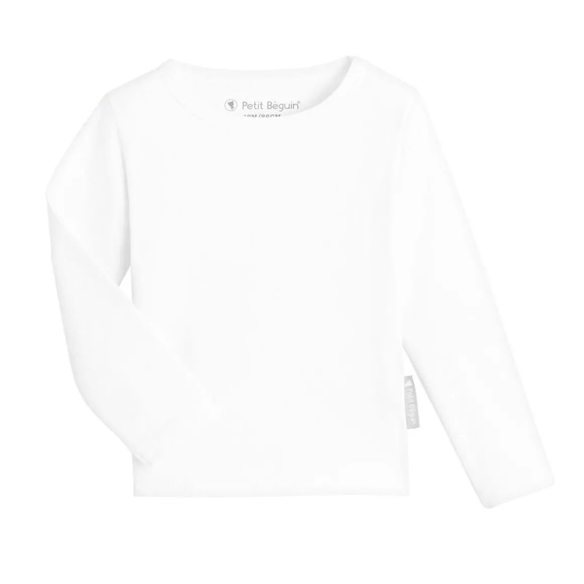 Lot de 3 maillots de corps manches longues contenant du coton bio