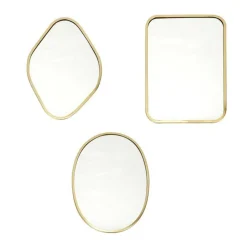 Lot de 3 miroirs contour D Co
