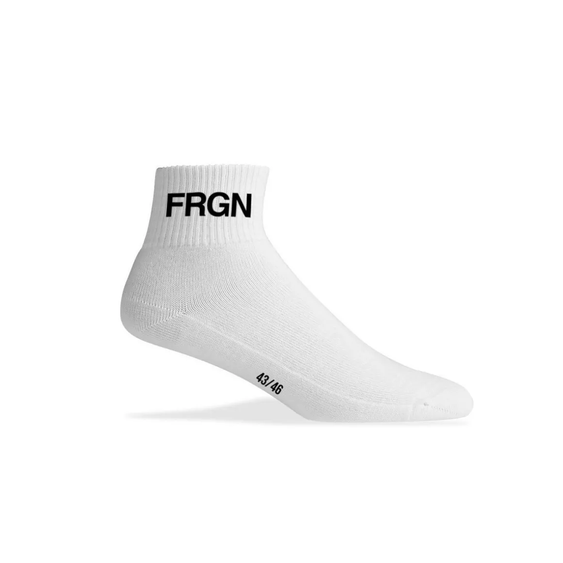 Lot de 6 paires de chaussettes quarter homme Freegun blanc