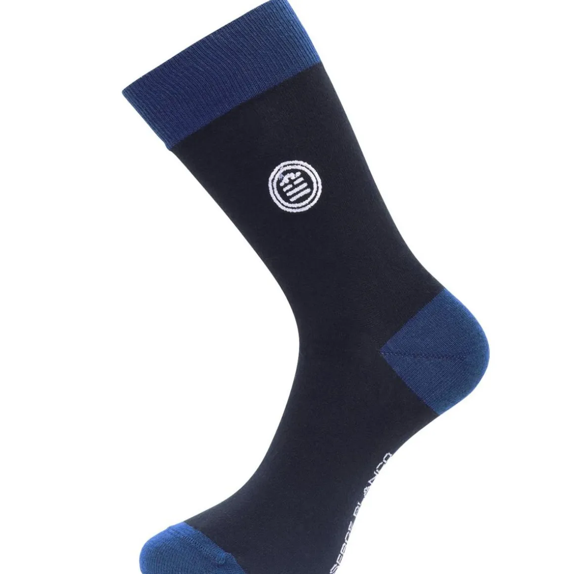 Lot de 9 paires de chaussettes de ville fantaisies en coton peigné