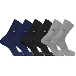 Lot de 3 Paires de chaussettes de ville unies modèle PC 00399