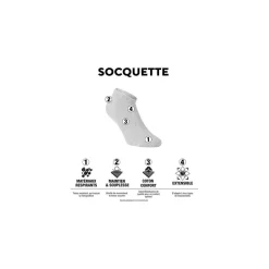 Lot de 6 Paires de Tiges Courtes homme