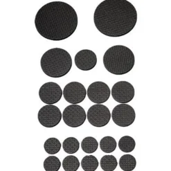Lot de 50 Patins Chaise 6cm Noir