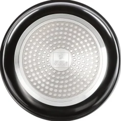 Lot de 2 Poêles avec 1 poignée amovible - Noir