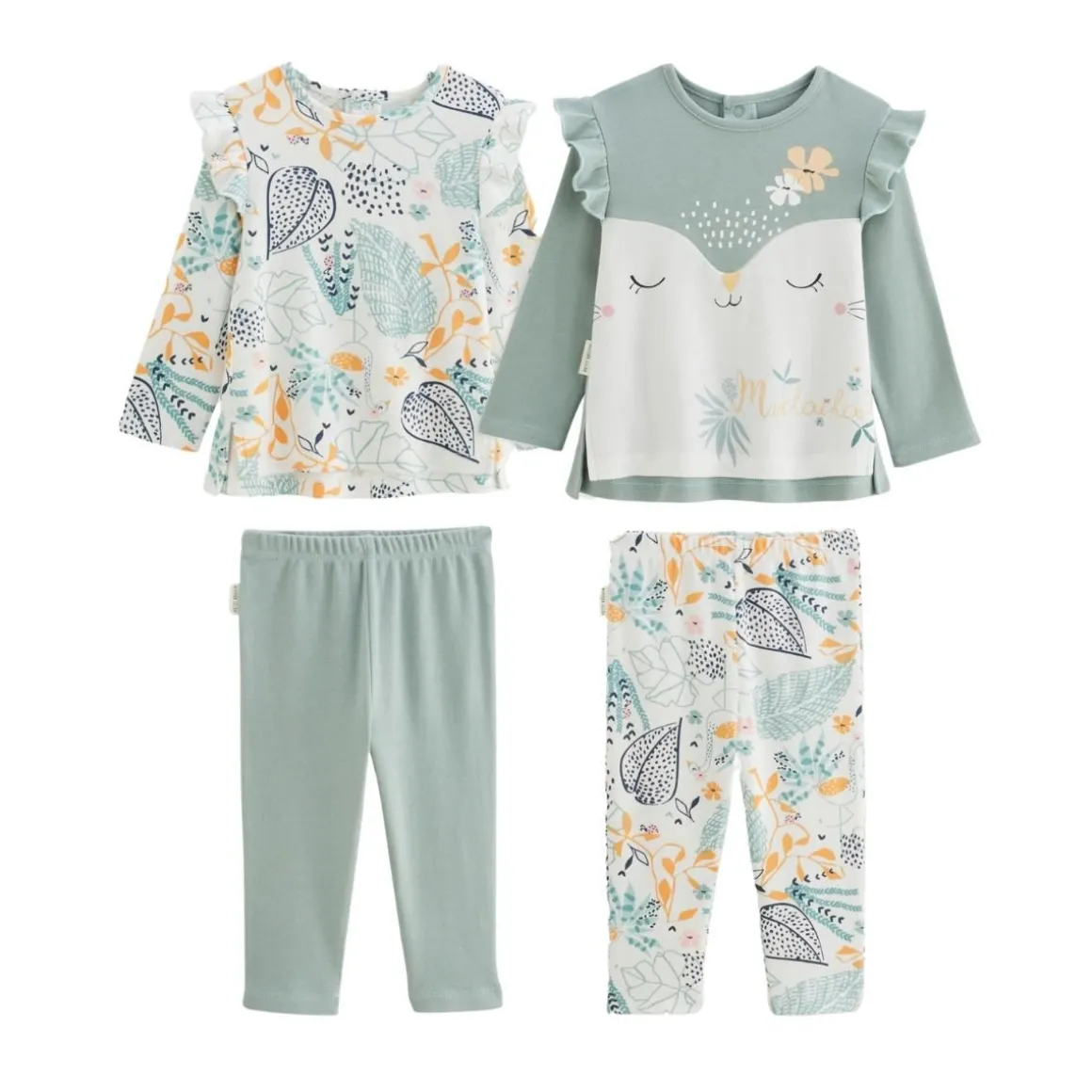 Lot de 2 pyjamas bébé Holamuchacha