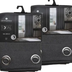 Lot de 2 Rideaux de salon occultants