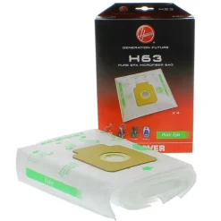 Lot de 4 sacs aspirateur HO63 OR - Blanc