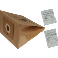 Lot de 6 sacs papier + 1 microfiltre Origine pour aspirateur traîneau - ZR003901