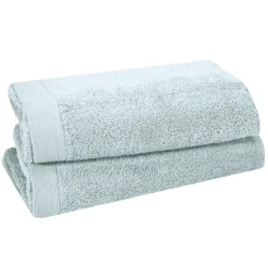 Lot de 2 serviettes de toilette 500 g/m² STUDIO - 50x90 cm
