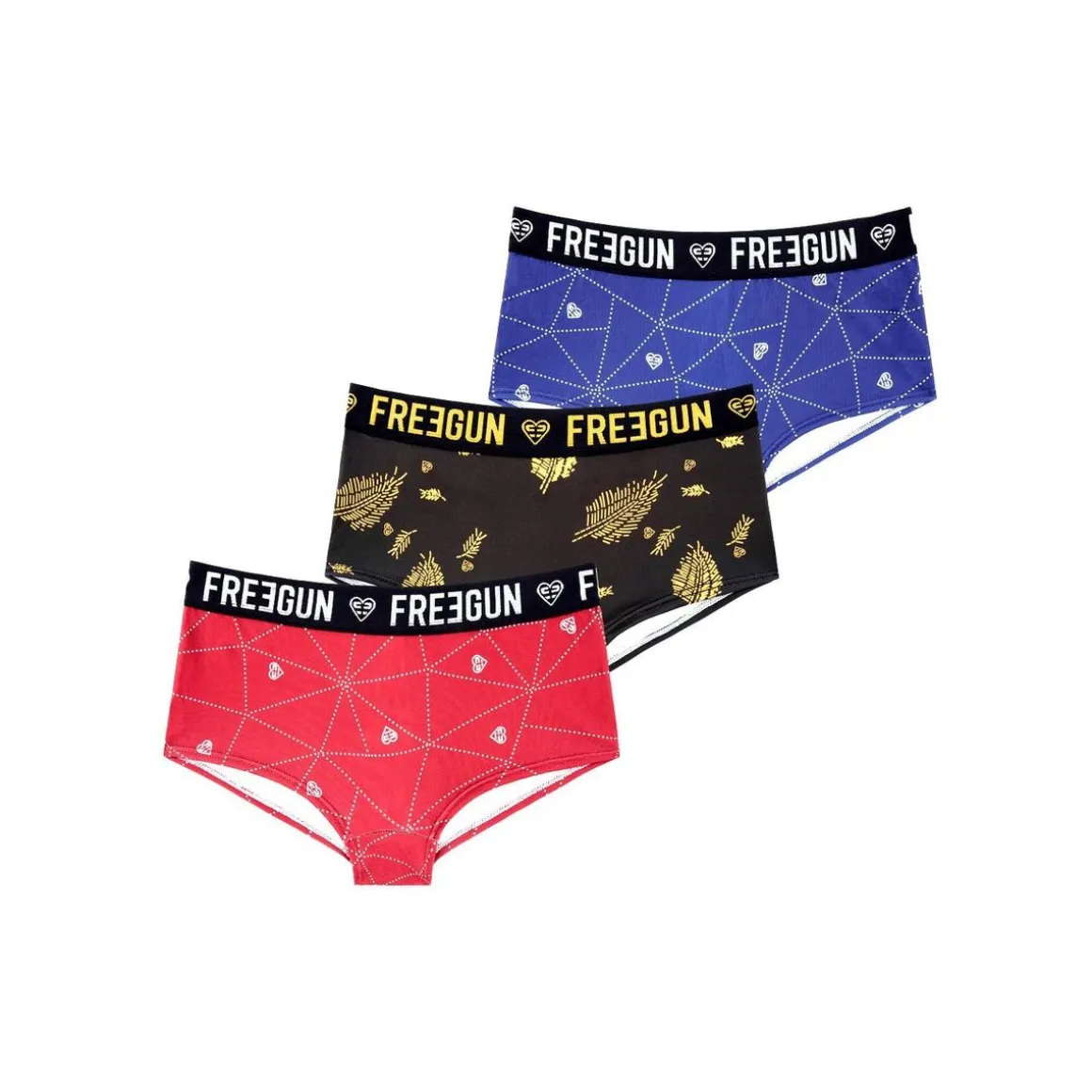 Lot de 3 Shortys fille