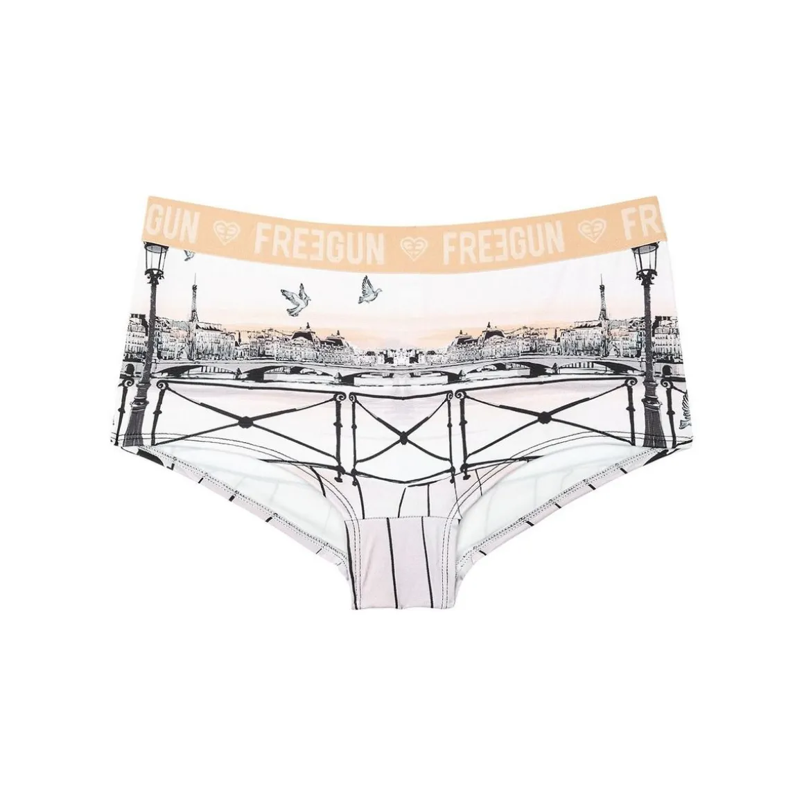 Lot de 4 Shortys fille Miss Freegun