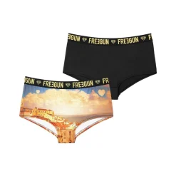 Lot de 2 shortys fille Romantic Cities Orange