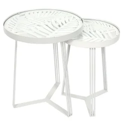 Lot de 2 tables gigognes