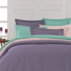 Lot de 2 taies d'oreiller en percale de coton SOFT PERCALE