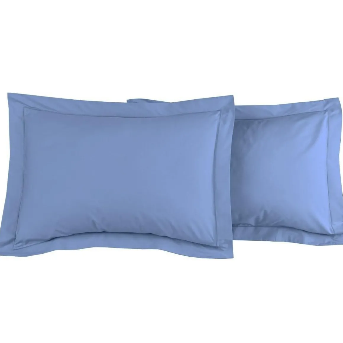 Lot de 2 taies d'oreiller en percale de coton SOFT PERCALE