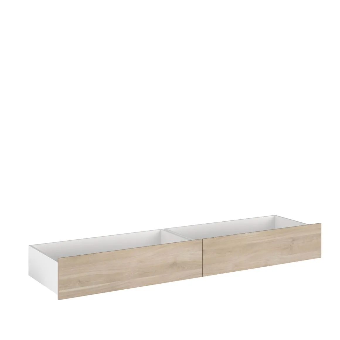 Lot de 2 tiroirs pour lit banquette 90x190/200cm NIGHT