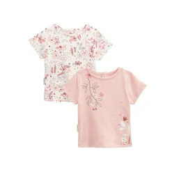 Lot de 2 t-shirts bébé manches courtes Petit Safari