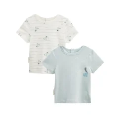 Lot de 2 t-shirts bébé manches courtes Kimi