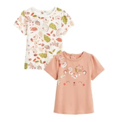 Lot de 2 t-shirts enfant manches courtes Mindanao