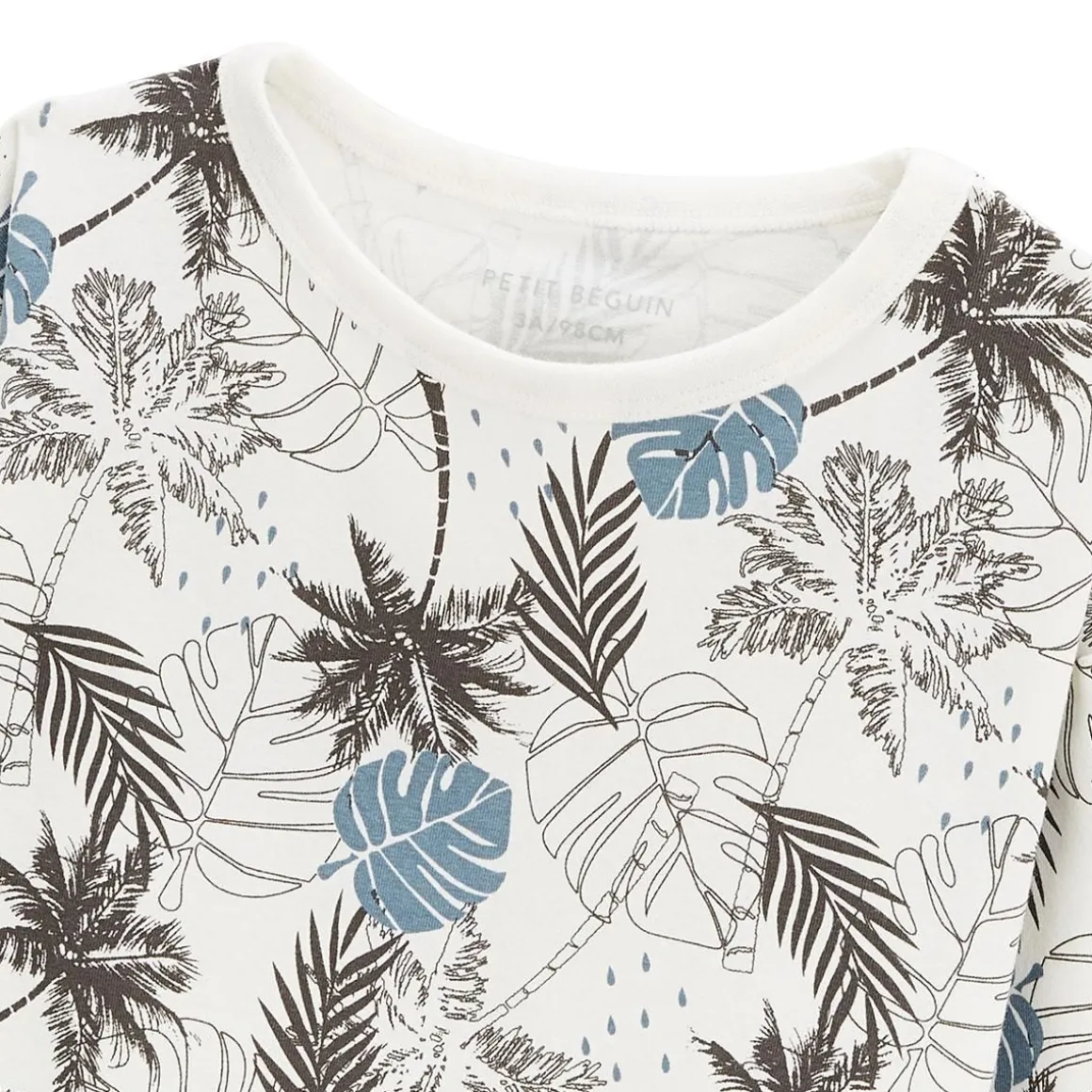 Lot de 2 t-shirts enfant manches longues Tonga