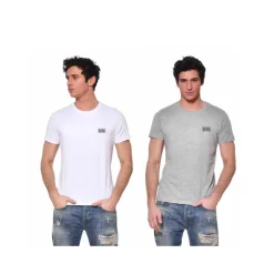 Lot de 2 t-shirts homme manches courtes en coton 140gr/m²