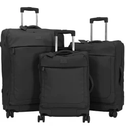 Lot de 3 valises souples dont 1 valise cabine
