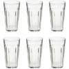 Lot de 6 Verres à Eau Loft 35cl Transparent