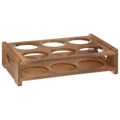 Lot de 6 Verres à Vin & Rack Victor 30cl Transparent