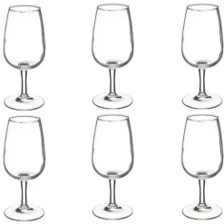 Lot de 6 Verres à Vin Viticole 21cl Transparent