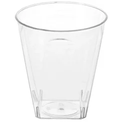 Lot de 20 Verrines Réutilisables Facette 6cl Transparent