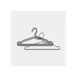 Lot de cintres a vetements kit de 4 - black