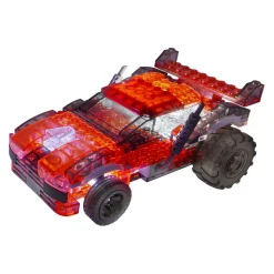 LP - Multimodel - Véhicule Rouge - 4 en 1 - 185 pcs