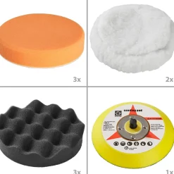 Lustreuse Polisseuse Rectifieuse Excentrique 710W avec valise