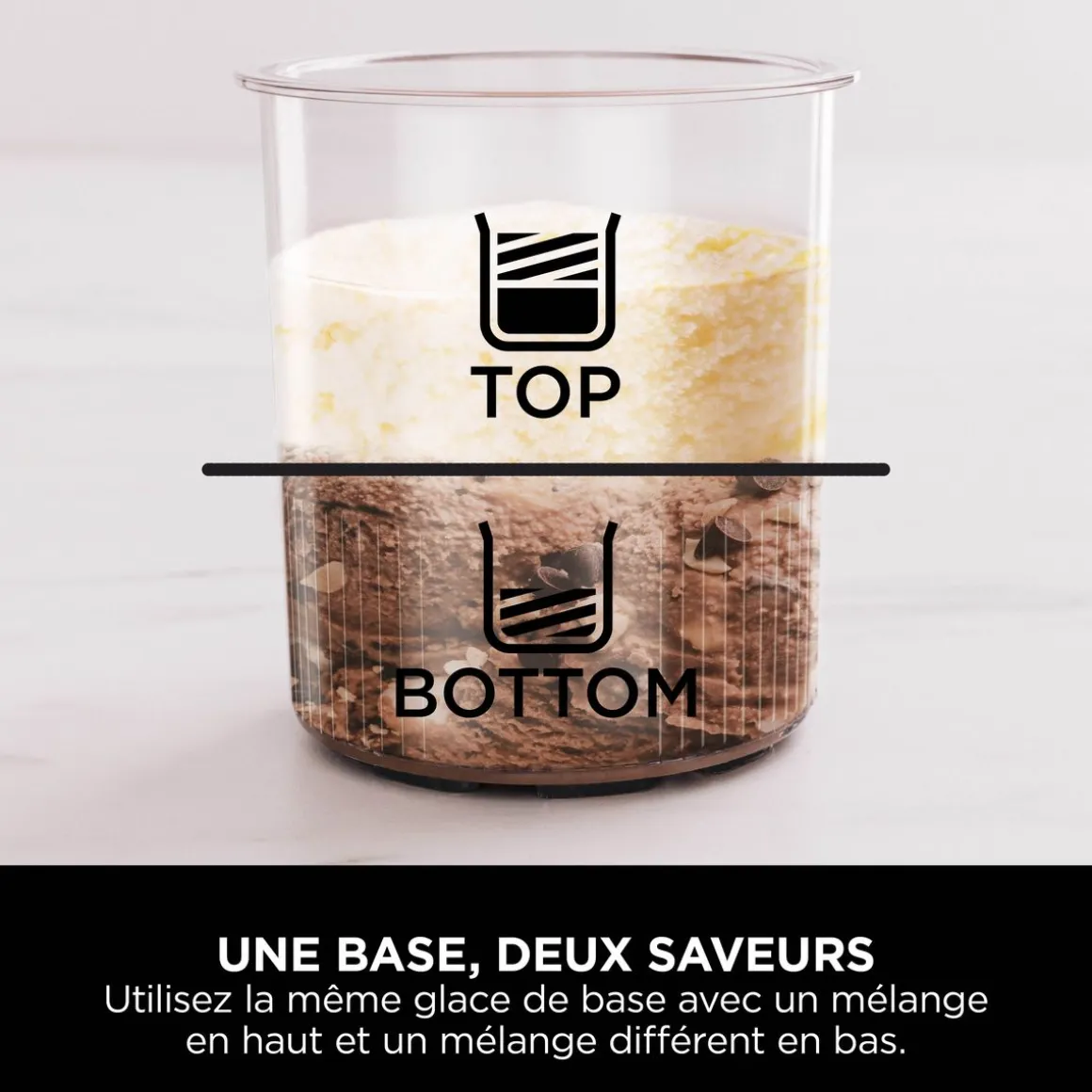 Machine à glace NC501EU - Argent