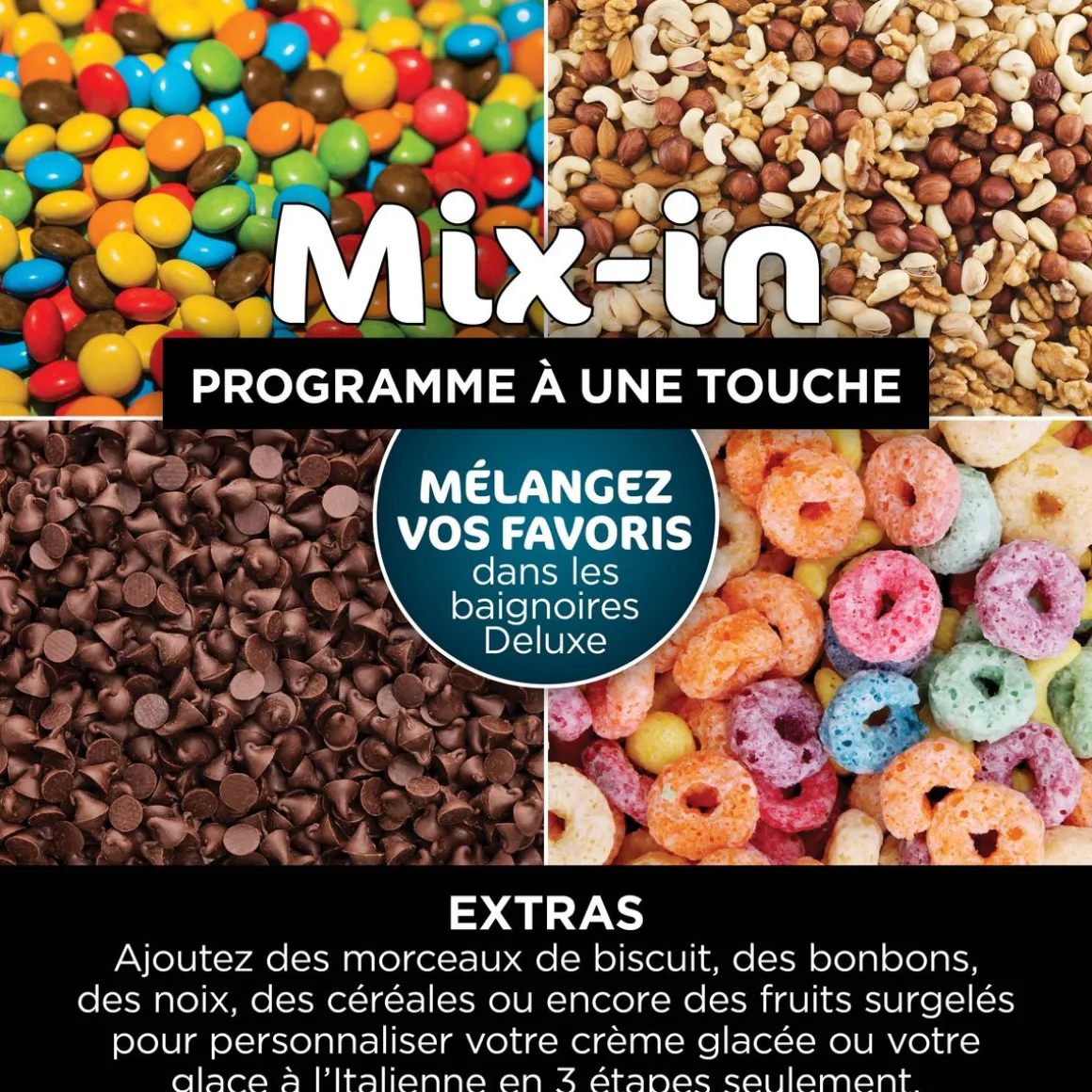 Machine à glace NC501EU - Argent