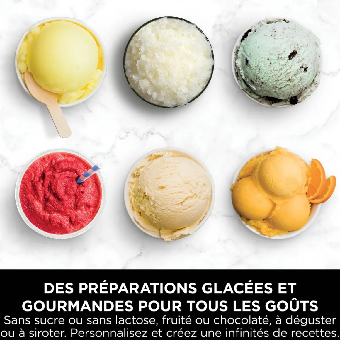 Machine à glace NC501EU - Argent