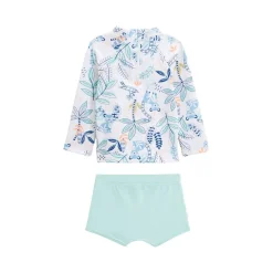 Maillot de bain bébé 2 pièces t-shirt de protection UV & boxer Gamboa