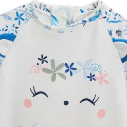 Maillot de bain bébé 2 pièces t-shirt de protection UV & culotte Océan d'amour
