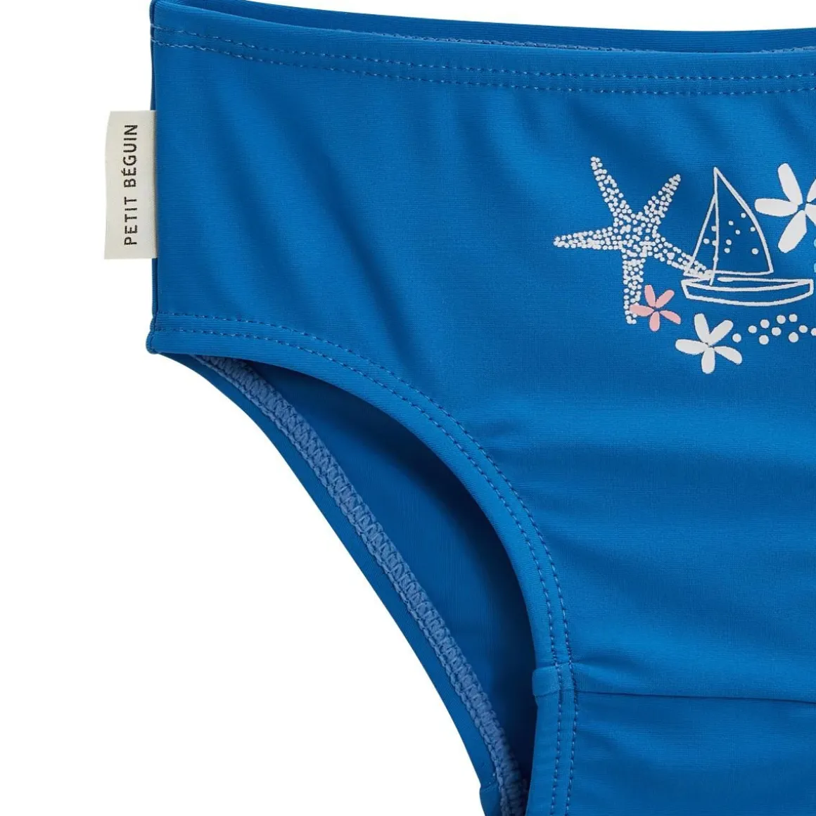 Maillot de bain bébé 2 pièces t-shirt de protection UV & culotte Océan d'amour