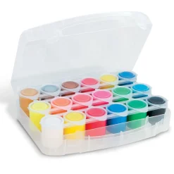 Mallette 18 pots de gouache 25 ml