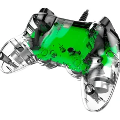 Manette filaire compacte Lumineuse Verte NACON PS4