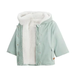 Manteau enfant imperméable doublé sherpa Holamuchacha